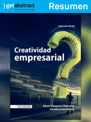 cover image of Creatividad empresarial (resumen)
